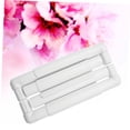 thumbnail image 3 of COMPUKAS 1Set Square Embroidery Frame for Quilting Needlepoint Crafts Artists Plastic White 8x8in, 3 of 8