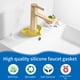 thumbnail image 3 of Faucet Extension Silicone Pad Guide Sleeve to Prevent Water Leakage, Drip, Water Accumulation and Scaling, 3 of 5