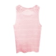 thumbnail image 5 of VNKIDY Mens T-Shirt Slim Fit Sheer Lace Sleeveless Tank Top Solid Color Geometric Pattern Breathable Tees For Beach Daily Party Wear Versatile Top, 5 of 5