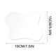 thumbnail image 3 of Posavasos acrílicos irregulares para bebidas, juego de 4 protectores de mesa antideslizantes transparentes con superficie antiderrames para comedor, sala de estar y mesa de centro., 3 of 9