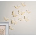 thumbnail image 1 of Decoraciones de pared inspiradas en Jewel: mariposas 3D de plumas, 1 of 9