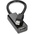 thumbnail image 2 of THE CIMPLE CO - Black Thunderbolt Mini DisplayPort DP to HDMI - High Speed Cable Adapter w/ HDMI, 2 of 9
