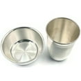 thumbnail image 6 of 999 Pure Silver 300ml Glass & 250ml Bowl - 4.0-inch Set#02, 6 of 9