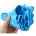 thumbnail image 7 of TELOLY 3Pcs Cute Kids Adjustable Shampoo Bath Shower Cap Hat Wash Hair Shield, 7 of 7