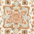 thumbnail image 6 of SAFAVIEH Trace Alexandreana Floral Bordered Wool Area Rug, Ivory/Red, 6' x 6' Round, 6 of 7