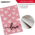thumbnail image 2 of Cute Garden Flag 12x18 inches, yard, lawn, and outdoor Valentine's Day decoration flags, 2 of 8