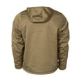 thumbnail image 3 of BANDED Fanatech Softshell 1/2 Zip Hoodie, Color: Spanish Moss, Size: S, 3 of 5
