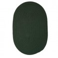 thumbnail image 1 of Colonial Mills MI64R048X072 4 x 6 ft. Marys Isle Oval Area Rug, Dark Green, 1 of 1