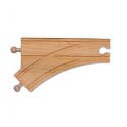 6" Curved Switch Track - Male