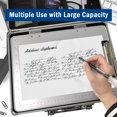 thumbnail image 2 of Aluminum Locking Briefcase (13.2"x10"x3.1") - Heavy Duty Clipboard with Storage & Combination Lock, 2 of 6