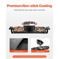 thumbnail image 3 of Electric Hot Pot and BBQ Combo 2300W Detachable Nonstick Pot Dual Temperature Control Indoor Korean BBQ for 1 to 6 People, 3 of 7