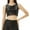 Black, variant on Fshinging Basic Cute Women Tank Top Glitter Sequin Sleeveless Cropped Casual Summer Clothes 2026 Black L