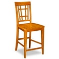 thumbnail image 2 of Leo & Lacey Tabouret de Bar en Latte Caramel (Lot de 2), 2 of 5