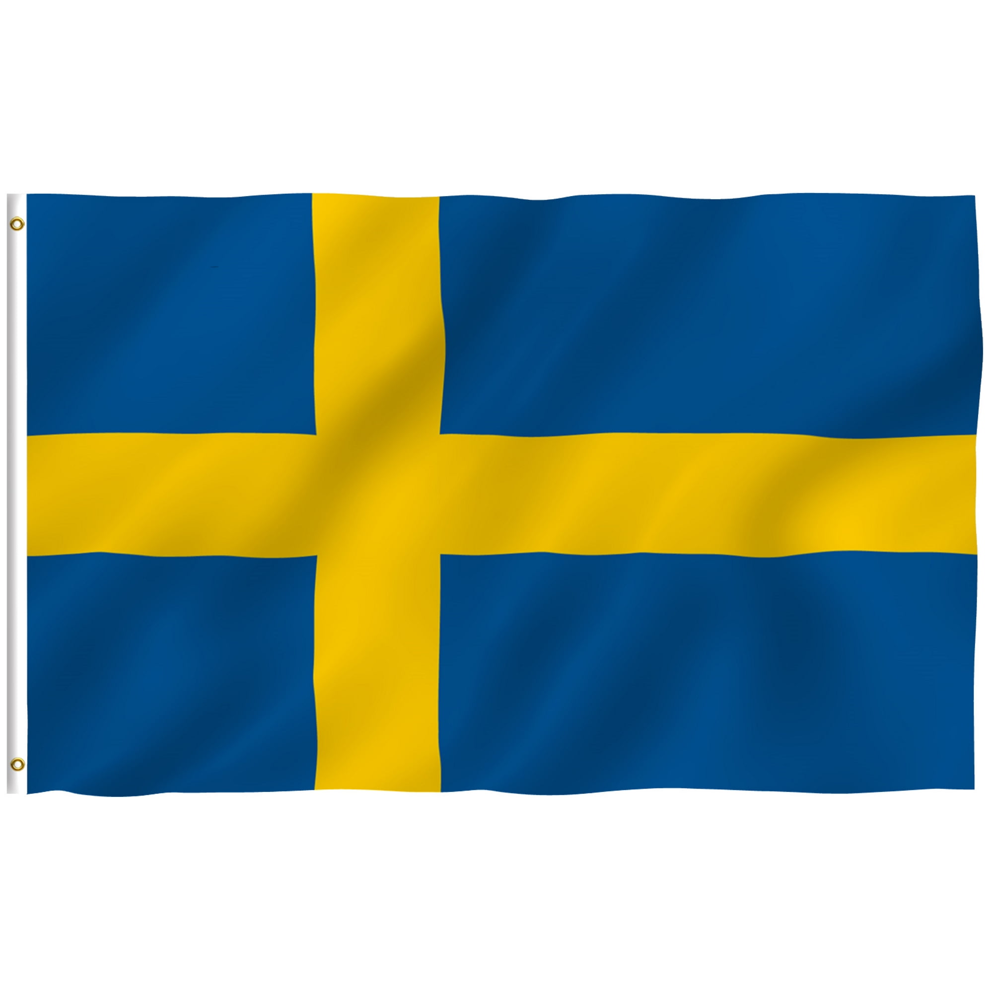 Swedish Sweden Flag 3x5 Polyester Indoor Outdoor Flag House Banner