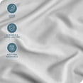 thumbnail image 4 of Bare Home Body Pillowcase - Envelope Closure - Ultra Soft - Double Brushed - Cloud Gray, 4 of 7