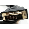 thumbnail image 2 of AYA 3Ft (3 Feet) DVI-D Dual Link 24+1 Digital Video Male to Female Extension Cable with Ferrites, 2 of 2