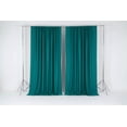 thumbnail image 5 of Solid Poplin Window Curtain or Photography Backdrop 58" Wide - Green Teal, 5 of 5