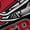 Red Black, variant on jejeloiu Football Sport City Black Out Curtains,Red Rugby Helmet Curtains Pack of 2 (42x63 Each) For Boys Kids