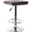 Off-White, variant on Armen Living Java Barstool, Chrome Finish with Walnut Wood and PU Upholstery