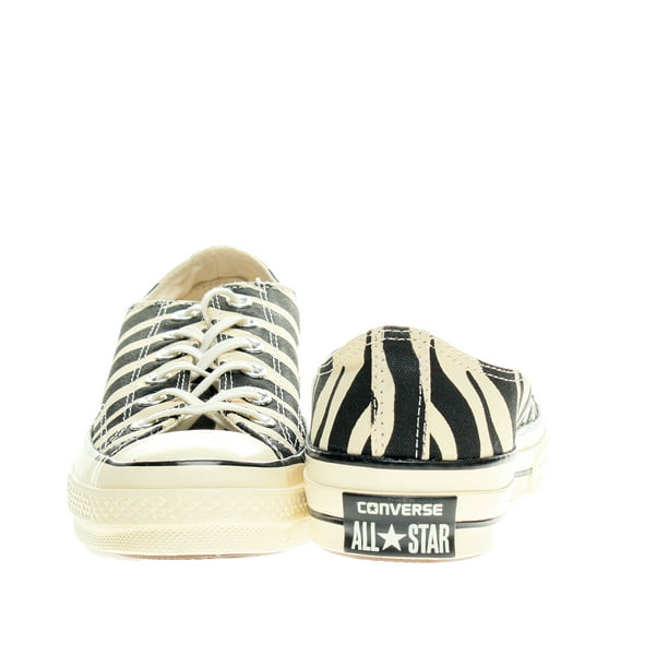 Converse Chuck Taylor Star OX 70' Zebra Low Sneakers Size 9.5 - Walmart.com