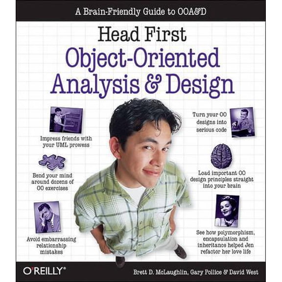Pre-Owned Head First Object-Oriented Analysis and Design: A Brain Friendly Guide to OOA&D (Paperback) 0596008678 9780596008673