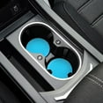 thumbnail image 4 of JoyMoreHome 2PCS Car Cup Holder Coasters, Non-Slip Insert Water Bottle Holder Pads, Dustproof Automotive Interior Accessories Mat, Universal for Vehicles, Trucks, RVs and More, 4 of 5