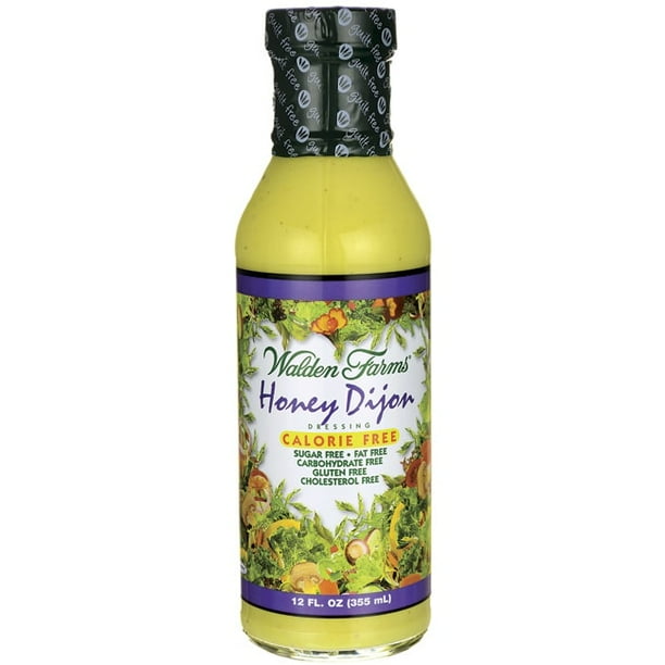 Walden Farms Sugar Free Honey Dijon Dressing, 12 fl oz
