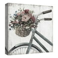 thumbnail image 4 of Masterpiece Art Gallery Sunday Bicycle Ride with Flower Basket by Nan Canvas Art Print 24" x 24", 4 of 4