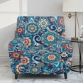 thumbnail image 2 of Kuiaobaty Boho Mandala Flower Reclining Sofa Slipcover Easy Installation Recliner Chair Cover Breathable Recliner Couch Cover Washable Reclining Slipcover with Pocket for Pets Kids, 2 of 8
