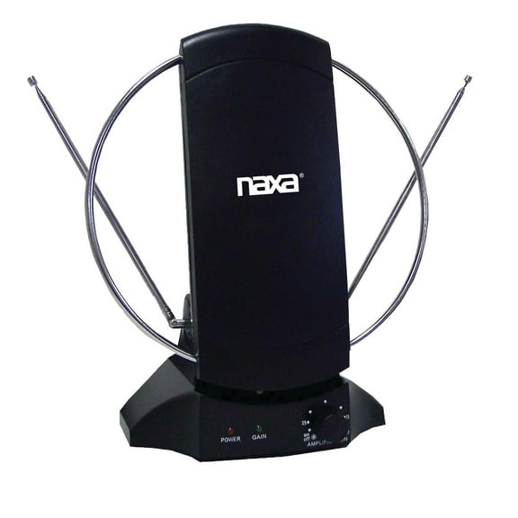 Naxa Electronics NAA-308 High Powered Amplified Antenna Suitable For HDTV and ATSC Digital Television