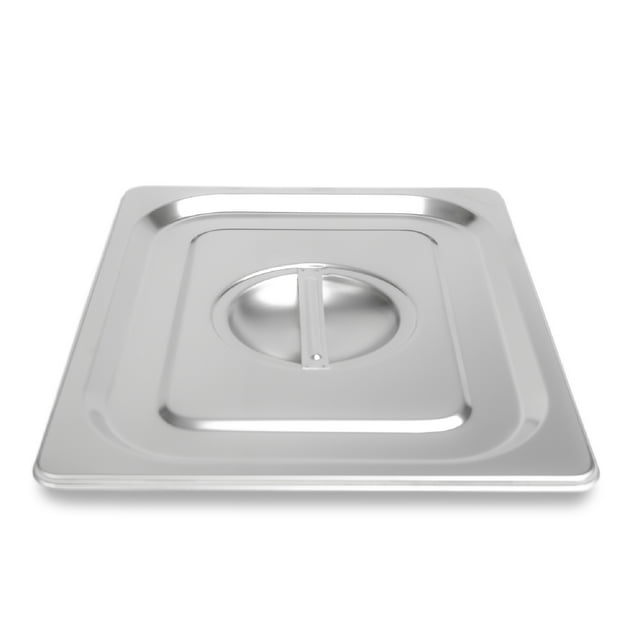 Tapa para Inserto de Acero Inoxidable Caledonia,Tamaño Medio,Protección e Higiene para tus Alimentos,Diseño ergonómico,Ligero y de Fácil Manipulación,Acabado Satinado Reduce Manchas y Rayones,TAME-COM Caledonia TAME-COM
