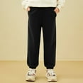 thumbnail image 3 of Akiihool Boy Pants Boys' Plus Size Stretch Jegging Soft Fabric (Black,4-5 Years), 3 of 7