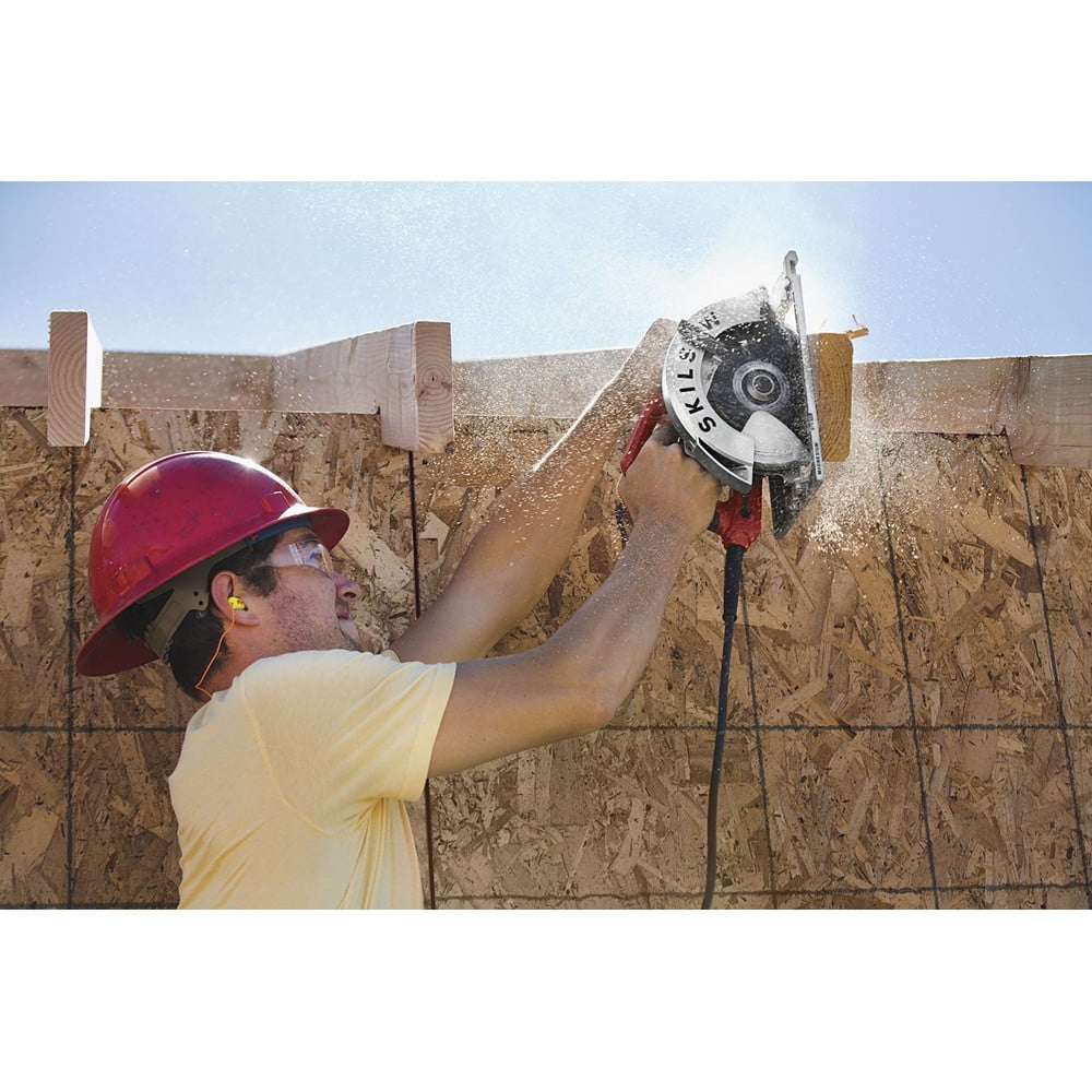 スキルソーSPT 67 WL-01 15アンプ7-1/4インチ。サイドワインダー丸鋸 | SKIL - Sierra de mesa portátil SAW SPT99T-01 de 20 cm (8