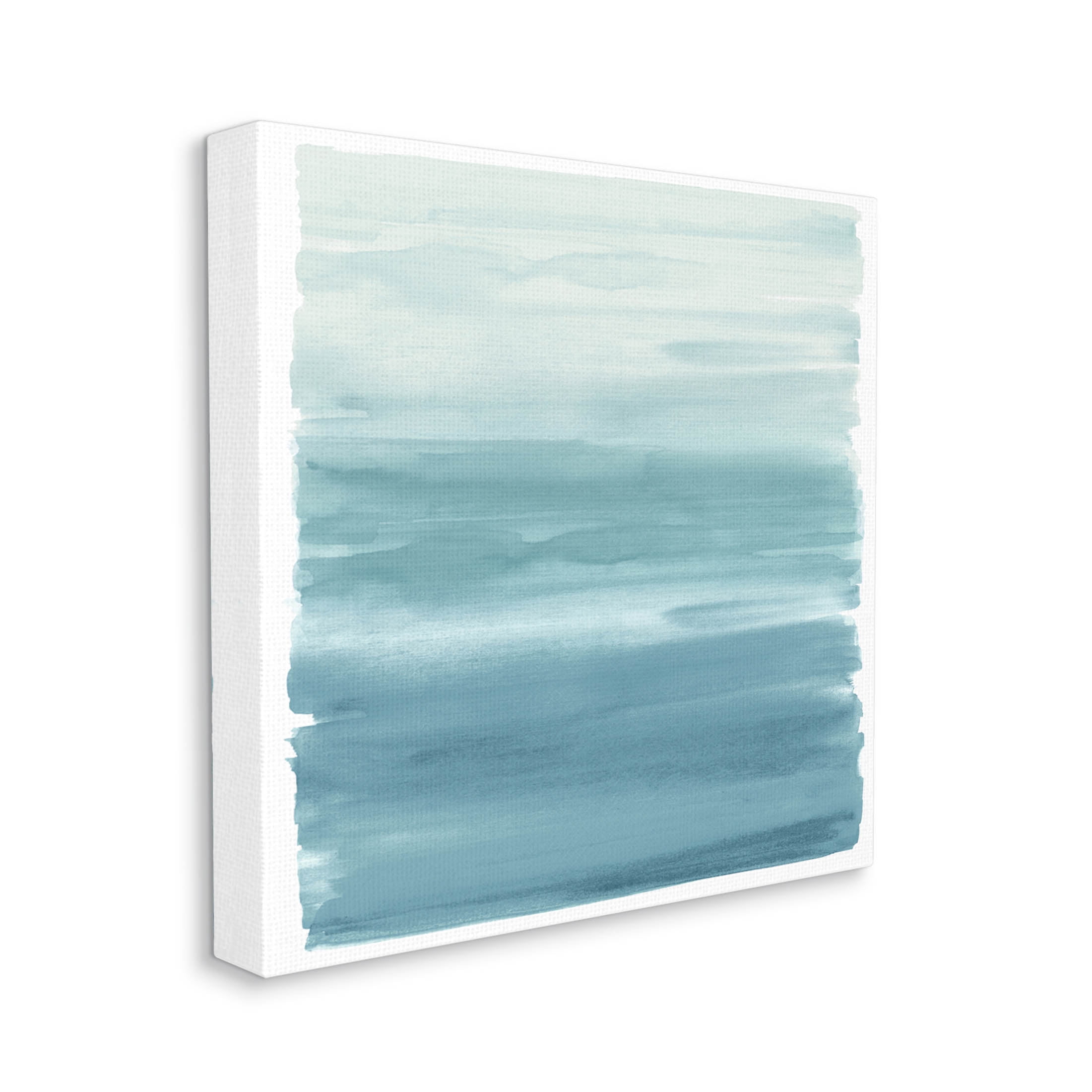 Stupell Industries Pale Blue Modern Gradient Graphic Art Gallery Wrapped Canvas Print Wall Art, Design by Allie Corbin
