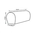 thumbnail image 2 of ODOMY 2PCS Super Stetch Anti-Slip Sofa Armchair Slipcovers Waterproof Sofa Armrest Cover Furniture Protector Home Decor, 2 of 11