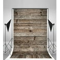 thumbnail image 3 of ABPHOTO 5x7ft Photography Backdrop Wood Wall and Floor Grunge Empty Wooden Interior Backdrops for Photo Shoots Newborn Lovers Party Adult Kids Baby, 3 of 4