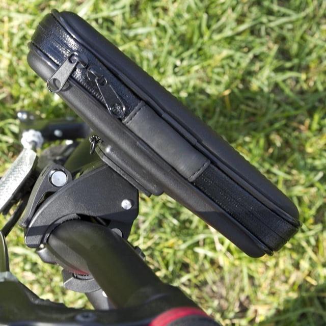 Pantalla Táctil Negra Soporte para Teléfono a Prueba de Agua Estuche para Soporte para Manillar de Bolsa para negro y mediano Hugo Soporte de bicicleta para teléfono