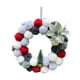 thumbnail image 4 of Corona de Navidad,Corona navideña para puerta de entrada,pared y ventana,Regalos de coronas navideñas para interiores y exteriores,Adornos decorativos de corona para colgar en la, 4 of 9