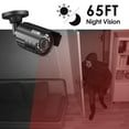thumbnail image 2 of 1080P HD TVI Security Camera, ZOSI 4 in 1 Wired Security Camera for Home Office CCTV System Outdoor Bullet Camera with Night Vision, 2 of 8