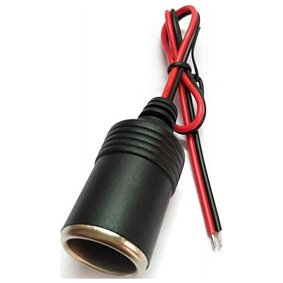 12V 24V 10A Power Cigarette Lighter Connector Plug With Female Socket Plug Car Cigarette Lighter Charger Cable Charging Extension Cord Plug