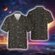 thumbnail image 3 of Camisa hawaiana con estampado 3D de estrellas abstractas y luna para hombre y mujer, blusa hawaiana de manga corta con solapa y estampado de planetas espaciales de estilo Harajuku, 3 of 5