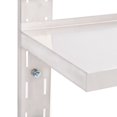 thumbnail image 2 of vidaXL 2-Tier Floating Wall Shelf Stainless Steel 120x30 cm, 2 of 4