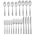 thumbnail image 5 of Cambridge SIlversmith Blossom Sand 20 Piece Flatware Set, 5 of 5