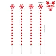 thumbnail image 3 of 4pcs Candy Cane Christmas Decoration Bells Lollipop Pendants Tree Xmas Ornaments Noel Party Navidad Decor for Home New Year Gift, 3 of 5