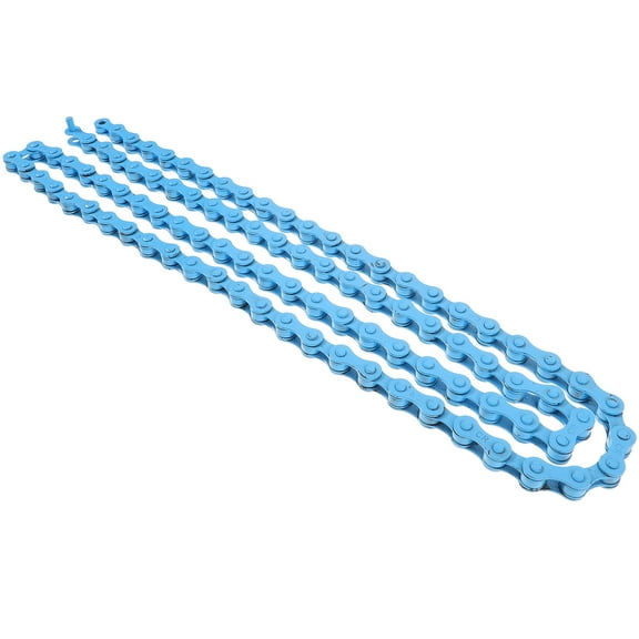 Clispeed Durable Blue Bicycle Chain for Outdoor Mountain Cycling with Polished Surface
