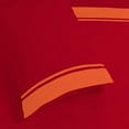 thumbnail image 4 of DNG Creations 4 Piece Two Tone Sheet Set - 18 Inch Deep Pocket ( Solid Red/Orange - California King ), 4 of 4