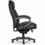 La-Z-Boy LZB48961A Big & Tall Wood Executive Chair, Black