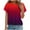 B Multicolor, variant on Cute Tops for Women Womens Tops Oversized Tshirts for Women Women閳ユ┎ Top Holiday