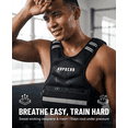 thumbnail image 3 of Adjustable Weighted Vest 4-10LBS with Optional Kettlebell Pouch, Removable Weight Set Running Vest Workout Equipment for Men & Women, for Strength Training, Running & Weight Loss, 3 of 6