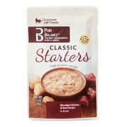 (14 pack) (14 pack) Pure Balance Classic Starters Gourmet Cat Treats, Shredded Chicken & Beef Recipe in Broth, 1.4 oz